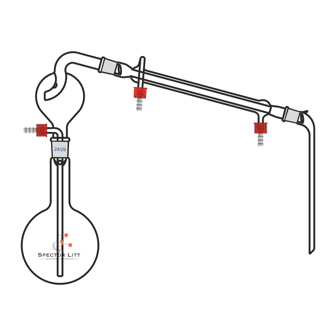 Steam Distillation Assembly R B flask